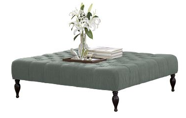 Rh ottoman on sale coffee table