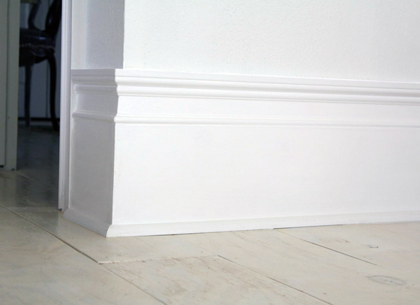 DIY Extra Tall Baseboards Jenny Komenda