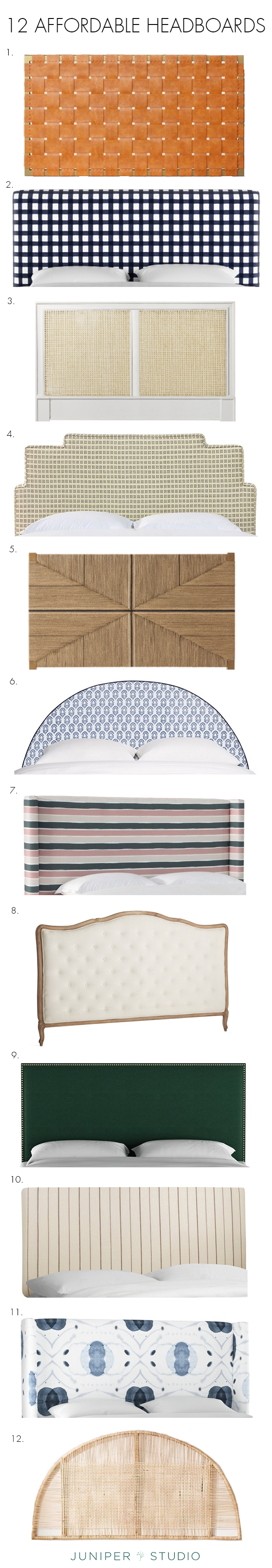 12 affordable headboard roundup