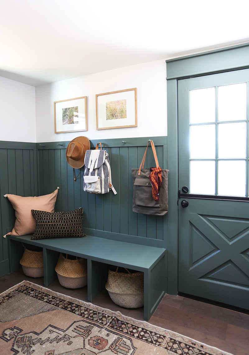 Evergreen House: Mudroom Reveal (and Our Favorite Moody Paint Colors!) -  Jenny Komenda
