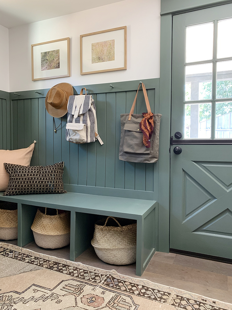 Evergreen House: Mudroom Reveal (and Our Favorite Moody Paint Colors!) -  Jenny Komenda