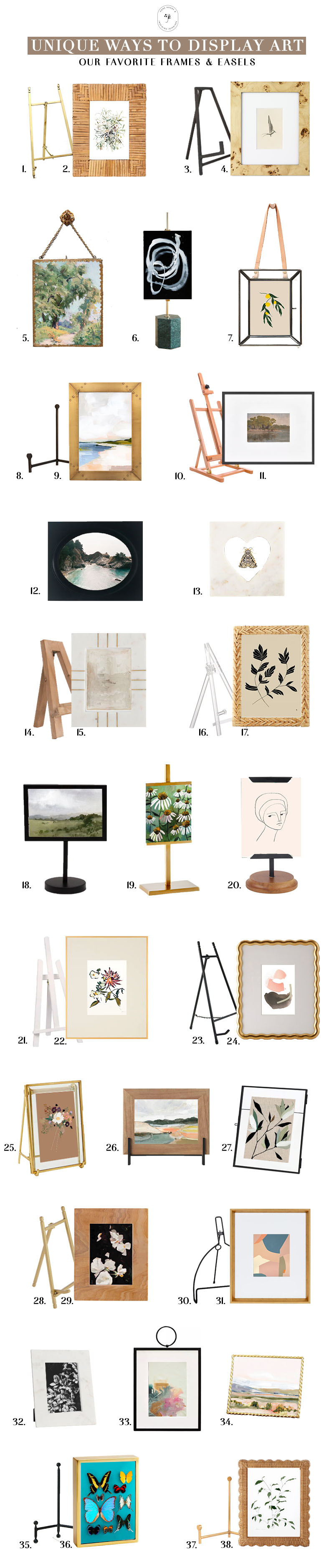 7 Clever Ways to Use Easels